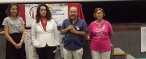 Amanda Cárdenes, Carla Antonelli, Michel Jorge Millares y Eva Pascual