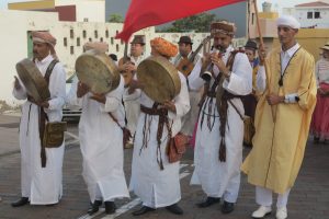 El grupo de Marruecos durante el recorrido