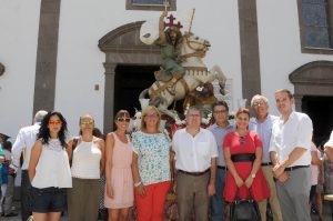 GRUPO DE GOBIERNO EN LA FERIA DE GANADO SAN BARTOLOME DE   TIRAJANA2