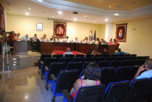 Imagen de la sesión ordinaria del pleno municipal de Mogán4