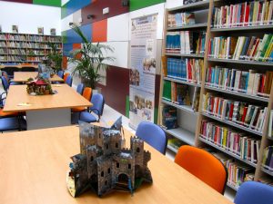 Interior de la Biblioteca Municipal de Arucas