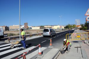 Asfaltado y mejora de paso peatonal en El Tablero (2)