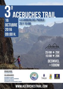 Cartel Acebuches Trail