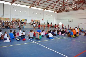 Imagen de la clausura de la Escuela Deportiva de Verano de Mogán 2016