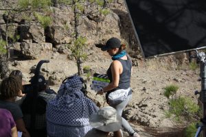 Las grabaciones se están realizando en plena naturaleza y en enclaves arqueológicos