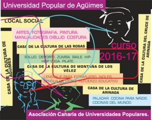 CURSO UNIVERSIDAD POPULAR 2016-2017 - CARTEL