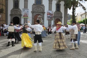 Los bailes tradicionales, en la romería del pasado año.