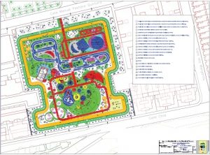 Plano Parque Deportivo - Recreativo El Tablero