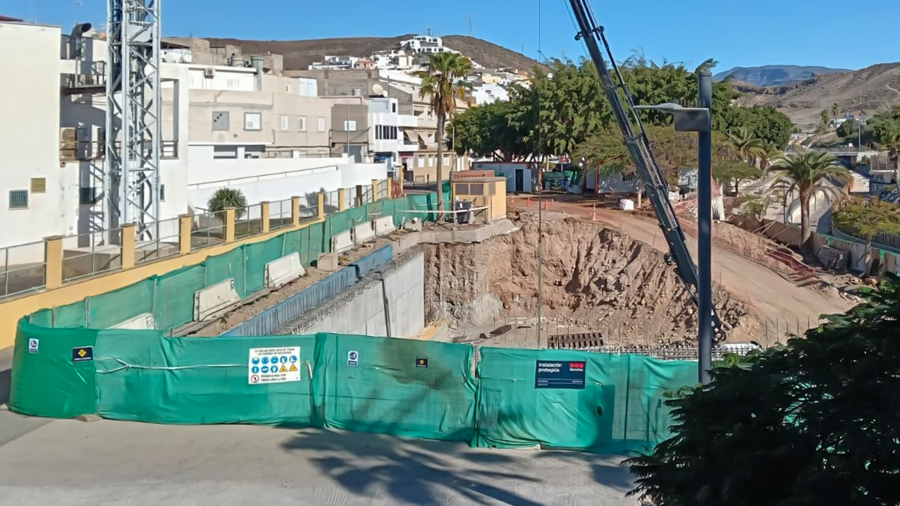 El Ayuntamiento suspende temporalmente las obras del velatorio de Pino Seco  por una línea eléctrica pendiente de conexión - Digital Faro Canarias